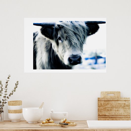 Poster Highland Blue (Cuisine)