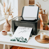 Poster Highland | Carte et cadeau Watercolor SIGNE