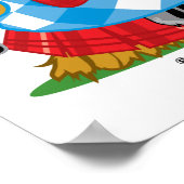 Poster Highland Cow Golf (Coin)