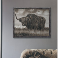 Highland Cow Scotland Russe Brown monotone Post