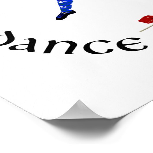 Poster Highland Dancer ne me manque pas (Coin)