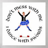 Poster Highland Dancer ne me manque pas (Devant)