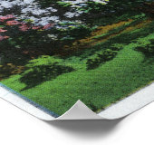 Poster Highland Park Lilacs à Bloom (Coin)