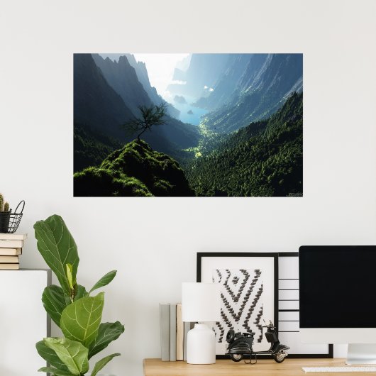 Poster Highland Spring (Bureau à domicile)