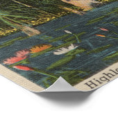 Poster Highlands County, FL - Vue sur Highlands Hammock (Coin)