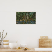 Poster Highlands County, FL - Vue sur Highlands Hammock (Cuisine)