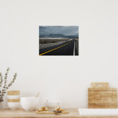 Poster Highway Road - Wave Crest California (Cuisine)