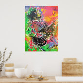 Poster Highway to hell - the feel of music by RobSky (Cuisine)