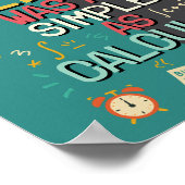 Poster Hilarious Math Quote Perfect Gift for Math Lovers (Coin)