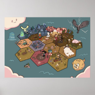 Poster Hilda Dragon Panique