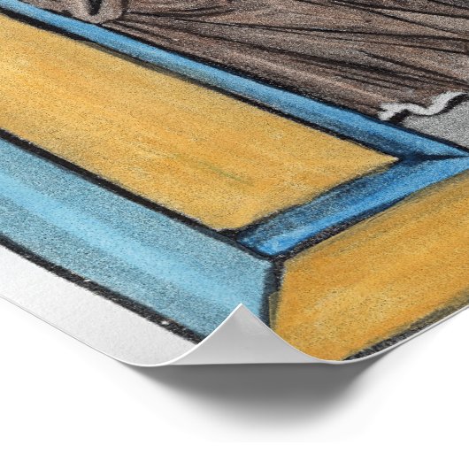 Poster Hildegard de Bingen (Coin)