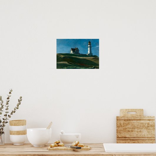 Poster Hill Lighthouse | Edward Hopper | (Cuisine)