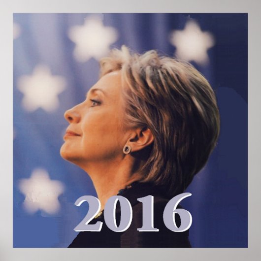 POSTER HILLARY 2016 (Devant)