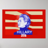 Poster Hillary Clinton 2016 (Devant)