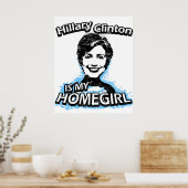 Poster Hillary Clinton est ma fille à la maison (Cuisine)