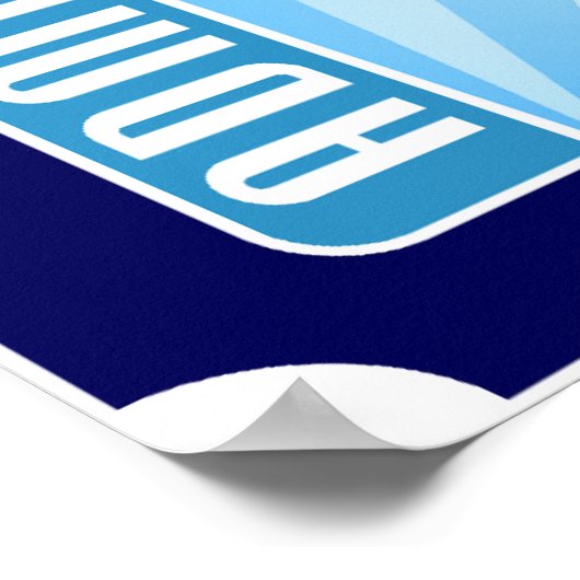 Poster hillary clinton. le ticket. (Coin)