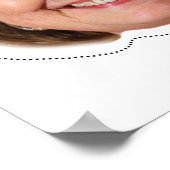 Poster Hillary Clinton - Masque (Coin)