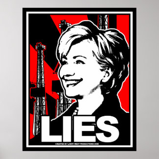 Poster Hillary Clinton : MENS !