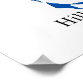 Poster Hillary Clinton pour le président en 2016 (Coin)