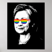 Poster Hillary Clinton Pride (Devant)