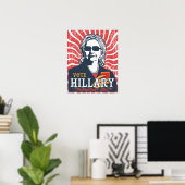 Poster Hillary Shades (Bureau à domicile)