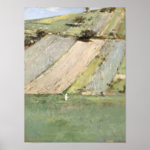 Poster Hillside, Giverny