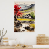 Poster Hillsong Haven, un conte d'aquarelle (Cuisine)