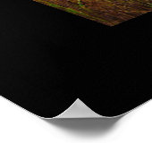 Poster Hilltop paisible au coucher du soleil (Coin)