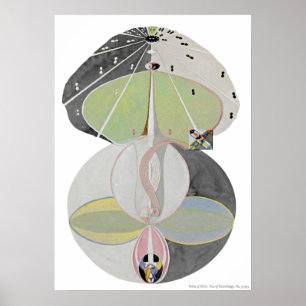 Poster Hilma af Klint - Arbre du savoir, No 5