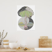 Poster Hilma af Klint - Arbre du savoir, No 5 (Cuisine)