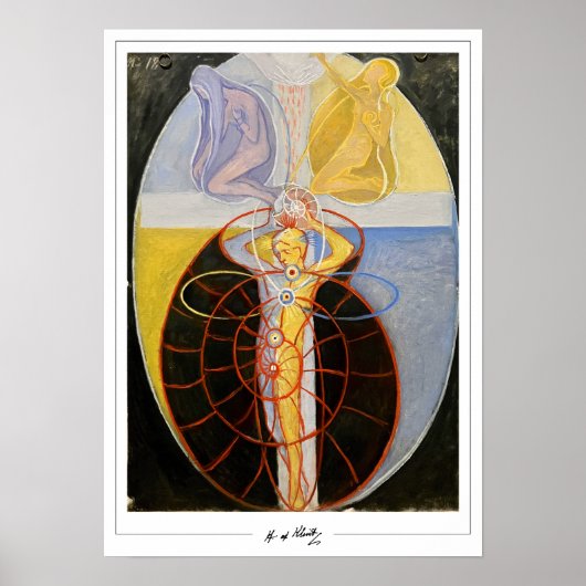 Poster Hilma af Klint Beaux-Arts #34 (Devant)