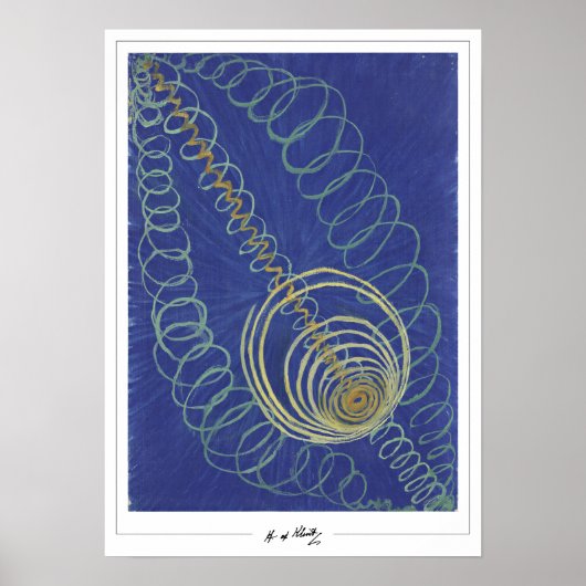 Poster Hilma af Klint Fine Art #10 (Devant)