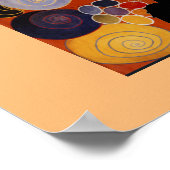 Poster Hilma af Klint, "Ils établissent le mainstay IV", (Coin)