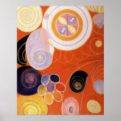 Poster Hilma af Klint - Ils Tens Mainstay IV, (Devant)