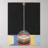 Poster Hilma Af Klint, La Colombe n°2, Art abstrait (Devant)