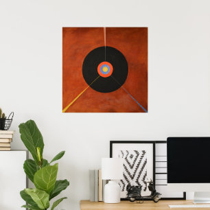 Poster Hilma Af Klint, Le Cygne n°18, Art abstrait