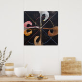 Poster Hilma Af Klint, Le Swan No.7, Art Abstrait (Cuisine)