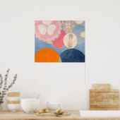 Poster Hilma af Klint Les Dix Plus Grands (Cuisine)