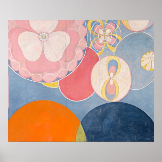 Poster Hilma af Klint Les Dix Plus Grands (Devant)