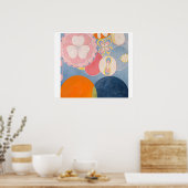 Poster Hilma af Klint Les Dix Plus Grands (Cuisine)