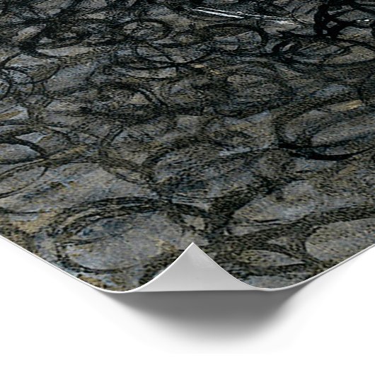 Poster Hilma af Klint - L'évolution (Coin)