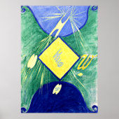 Poster Hilma af Klint - Primordal Chaos, No 06, Groupe I, (Devant)