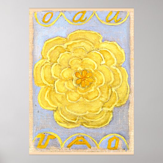Poster Hilma af Klint - Primordial Chaos, n° 24 (Devant)