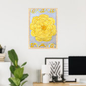 Poster Hilma af Klint - Primordial Chaos, n° 24 (Bureau à domicile)