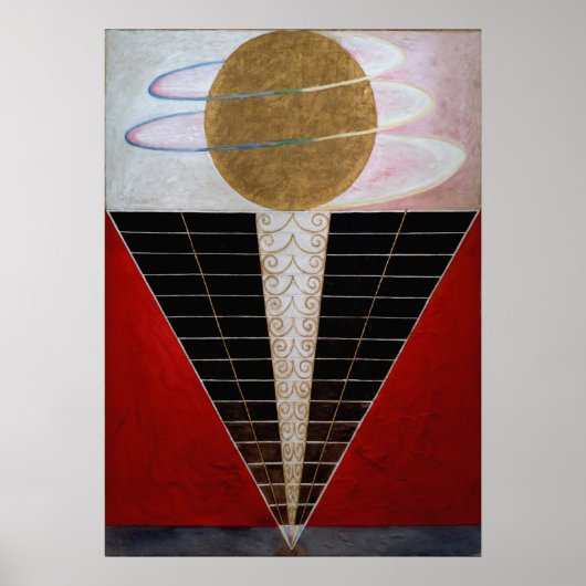 Poster Hilma af Klint - Retable (Devant)