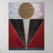 Poster Hilma Af Klint, Retable n° 2, Art Abstrait (Devant)
