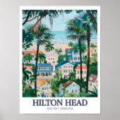 Poster Hilton-Head Impression-Affiche de Hilton Head-Coli (Devant)