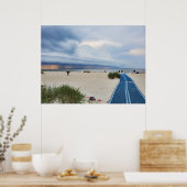 Poster Hilton Head Island Beach Thunderstorm Boardwalk (Cuisine)