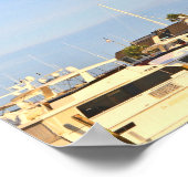 Poster Hilton Head Island Lighthouse avec des bateaux sur (Coin)