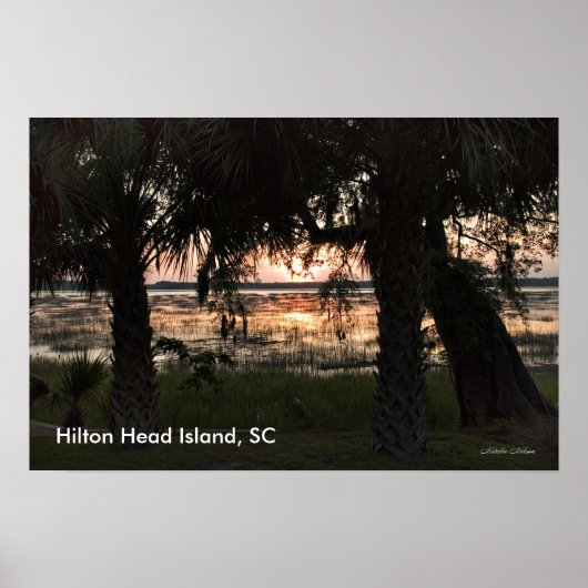 Poster Hilton Head Island, SC (Devant)